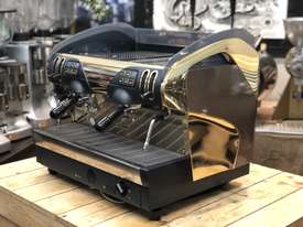 FAEMA SMART AUTO 2 GROUP ESPRESSO COFFEE MACHINE CAFE GOLD - picture1' - Click to enlarge
