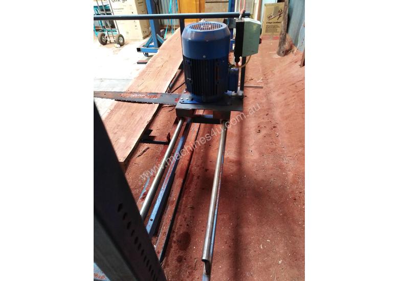 caption Chainsaw Mill, Slabbing Mill