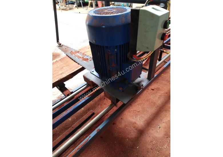 caption Chainsaw Mill, Slabbing Mill