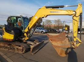 2013 YANMAR VIO80 WITH STEEL TRACKS AND 4430 HOURS - picture0' - Click to enlarge