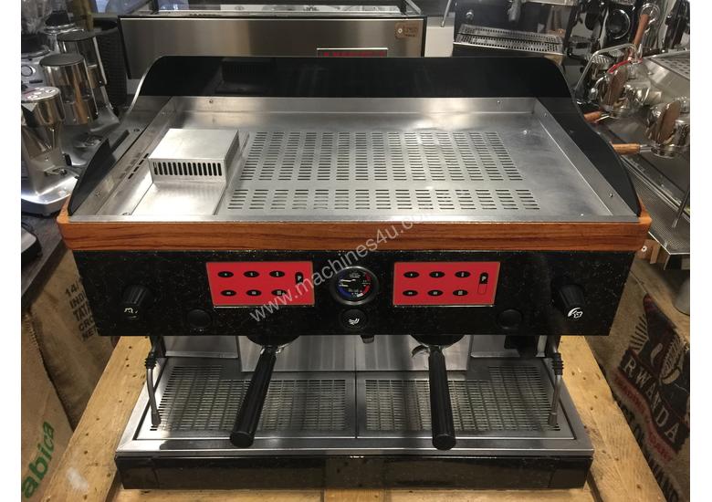 Used astoria ASTORIA LEONE BLACK 2 GROUP ESPRESSO COFFEE MACHINE Coffee