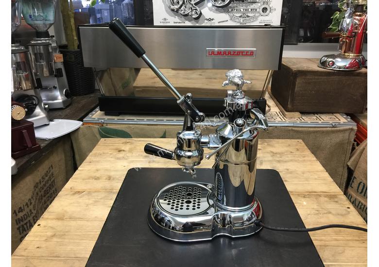 Click to view full size photos LA PAVONI LEVA MILANO 1 GROUP CHROME BRAND NEW ESPRESSO COFFEE MACHINE