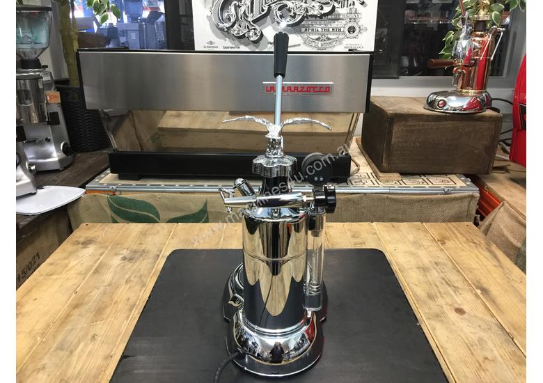 Click to view full size photos LA PAVONI LEVA MILANO 1 GROUP CHROME BRAND NEW ESPRESSO COFFEE MACHINE