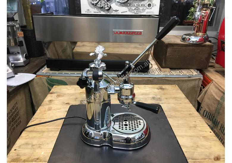 Click to view full size photos LA PAVONI LEVA MILANO 1 GROUP CHROME BRAND NEW ESPRESSO COFFEE MACHINE