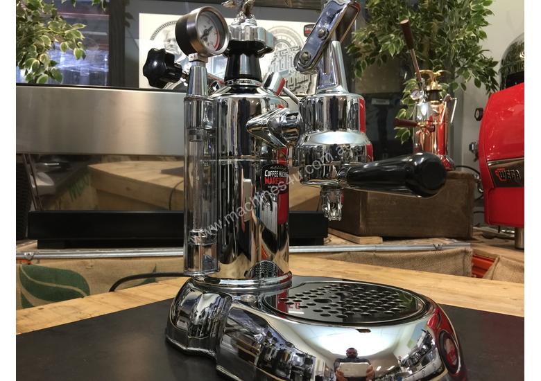 Click to view full size photos LA PAVONI LEVA MILANO 1 GROUP CHROME BRAND NEW ESPRESSO COFFEE MACHINE