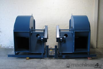 Twin Industrial Centrifugal Blower Fan - 1.4kW each