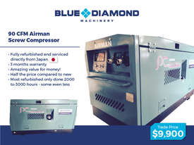 Airman Diesel  Screw Compressors - 70 -390 CFM Isuzu / Kubota - Comes with Warranty - picture1' - Click to enlarge