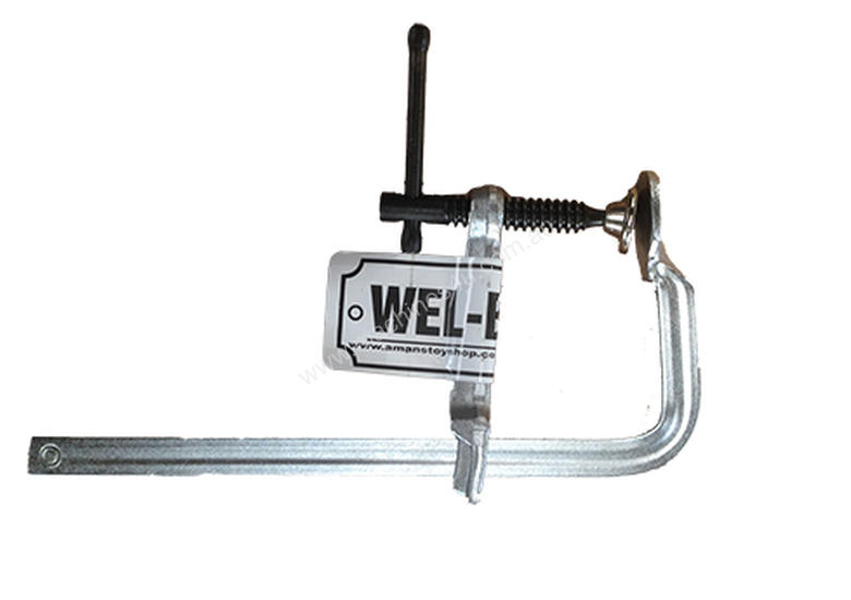 New wel-bilt WELDING F CLAMP 200MM LONG X 100MM STEEL Welding Clamps in , -  Listed on Machines4u