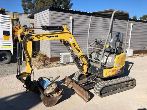 2015 YANMAR Vi017 MINI EXCAVATOR