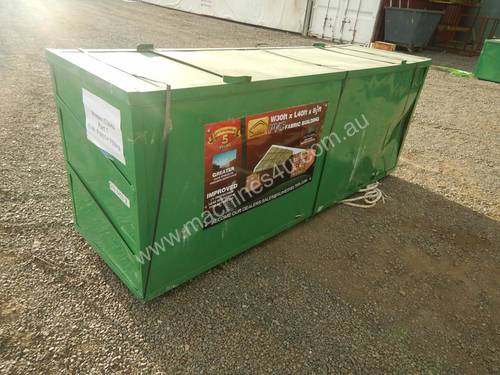 Single Trussed Container Shelter PVC Fabric
