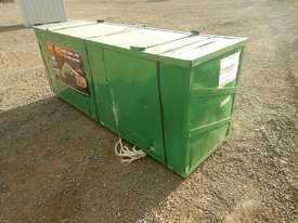 Single Trussed Container Shelter PVC Fabric - picture0' - Click to enlarge
