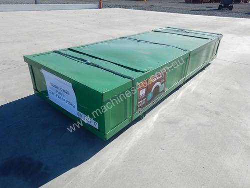 LOT # 0197 Single Trussed Container Shelter PVC 