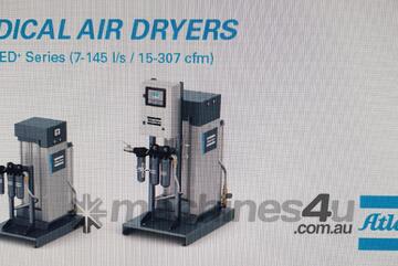 Atlas Copco MEDICAL MED25+ DESSICANT PURE-AIR DRYERS. Focus Hankison Parker Pneutech Pulford SMC