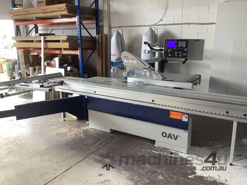 TUCKWELL - OAV A405E NC 3800 Panel Saw 7.5 HP + $2K BONUS DUST COLLECTION SYSTEM