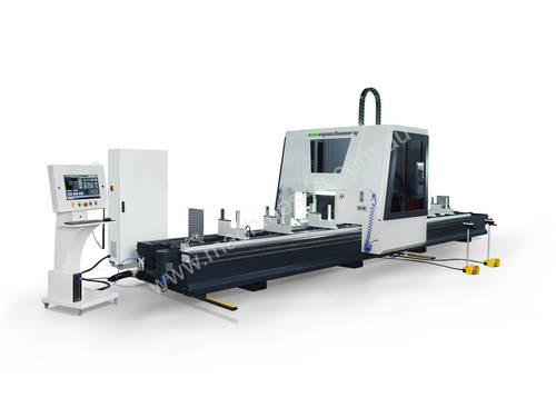XP 8000 4 AXIS GANTRY CNC PROFILE MACHINING CENTRE FOR LARGE COMMERCIAL PROFILE MACHINING