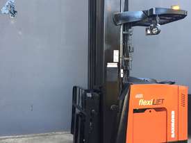Raymond 750 DR32TT Double Deep Reach Stand-on Electric Truck with Full Features - picture1' - Click to enlarge