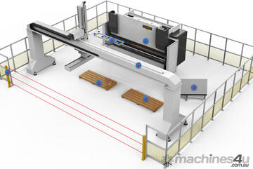 Deratech PRESS BRAKE with GANTRY ROBOT