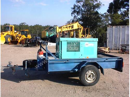 Welder generator diesel trailer mounted