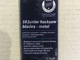 Eclipse Metal Cutting Junior Hacksaw Blades 71-132R - Pack of 10 - picture2' - Click to enlarge