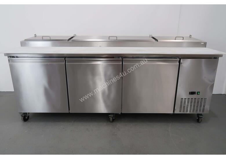 caption FED TPP-3 Pizza Prep Bench
