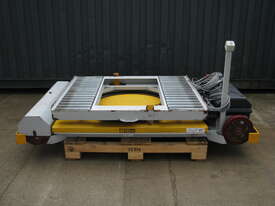 Motorised Large Scissor Lift Table With Roller Platform 1450 x 1270 mm Edmolift - picture0' - Click to enlarge