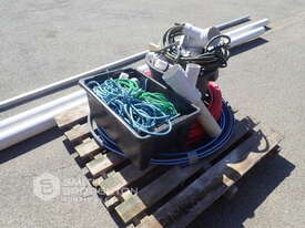 PALLET COMPRISING OF ASSORTED PVC, ROPE, RATCHETS & HOSE - picture1' - Click to enlarge