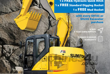 Sumitomo SH145X-6 Hydraulic Excavator