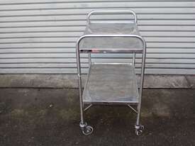 Stainless Steel 2 Tier Trolley. - picture2' - Click to enlarge