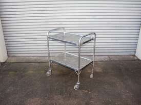 Stainless Steel 2 Tier Trolley. - picture3' - Click to enlarge