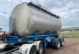 HIllcote 30000l bogie chemical tipping tank trailer