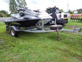 2 x Jet skies on trailer - picture0' - Click to enlarge