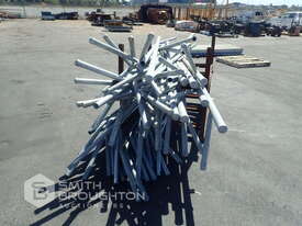 2 X STILLAGES COMPRISING OF ASSORTED GALVANISED STEEL & RUBBER TUBING (UNUSED) - picture2' - Click to enlarge