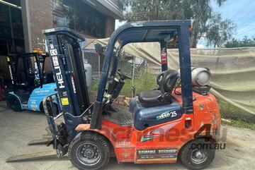 2.5 tonne container mast forklift for sale