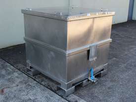 Stainless Steel Bulk Hopper - picture1' - Click to enlarge