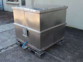 Stainless Steel Bulk Hopper - picture2' - Click to enlarge