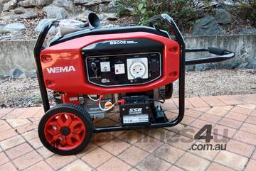 7.5KVA Portable petrol generator 240V