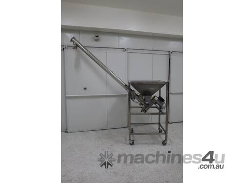 Stainless Steel Hopper Feeder Auger Screw Conveyor