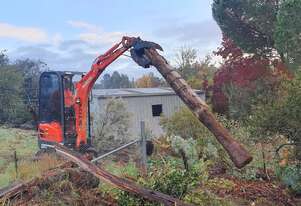 Roo Attachments 1.5-1.8T Hydraulic Grab JCB