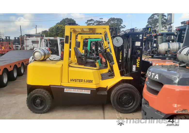Used hyster 2007 Hyster 5 ton container entry forklift for saleonly