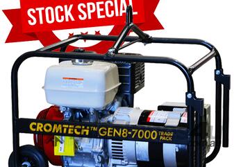 MACFARLANE - 7.0kVA/kW Cromtech Honda Trade Pack