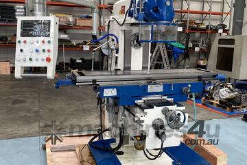 PUMA X6436A UNIVERSAL MILLING MACHINE | HOR & VERT SPINDLES | 1600MM X 360MM TABLE | ISO 50