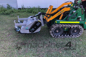 Flail Mower Suit Digga Mini Multifit Style Hitch Complete With Hoses & Hydraulic Fittings