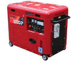 7.5KVA Silent Diesel Generator 3 phase 415/240V  - picture2' - Click to enlarge