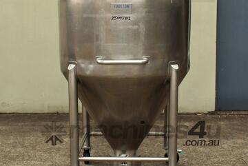 Carlson Stainless Steel Tote Bin