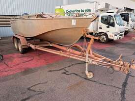 2013 Custom Aluminium Fishing Boat and Trailer - picture0' - Click to enlarge
