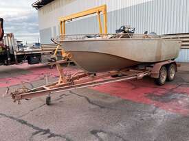 2013 Custom Aluminium Fishing Boat and Trailer - picture1' - Click to enlarge