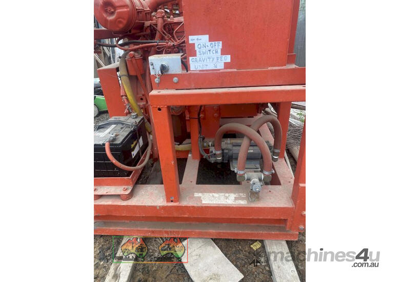 caption (6980) Diesel Powered High Pressure Water Blaster (Melbourne, VIC)