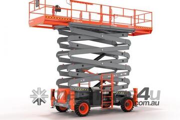 SKYJACK SJ9664 RT 64ft Diesel Scissor Lift for  
