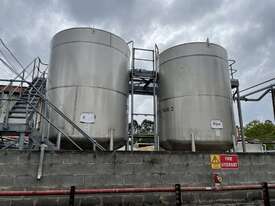 Two Stainless Steel Storage Tanks with a Mezzanine - picture8' - Click to enlarge