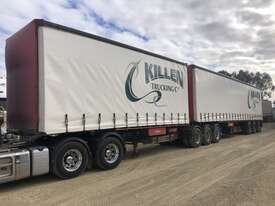 2005 Barker Heavy Duty Tri Axle Tri Axle Curtainside B-Double Combination - picture0' - Click to enlarge
